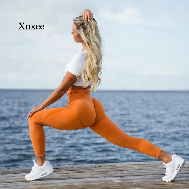 Seamless Leggings Fitness Women Workout Pants High Waisted Curves
