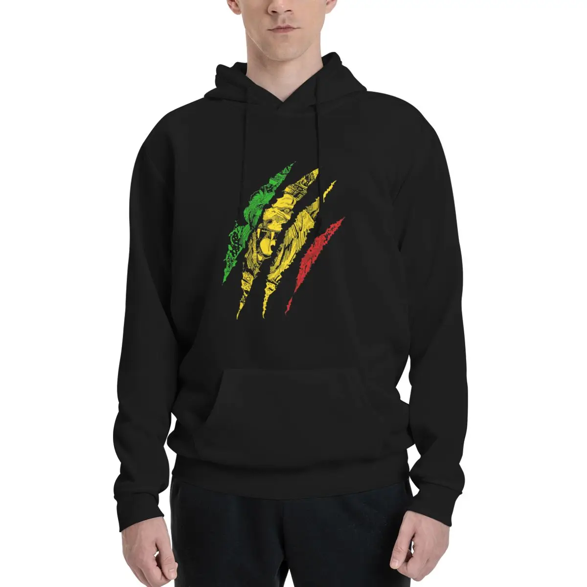 

Warrior Lion Of Judah King Rasta Reggae Jamaica Roots Classic Couples Plus Velvet Hooded Sweater Fitness Kawaii With hood