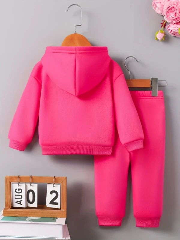 Infant Toddler Girl 2PC Fleece Set 3