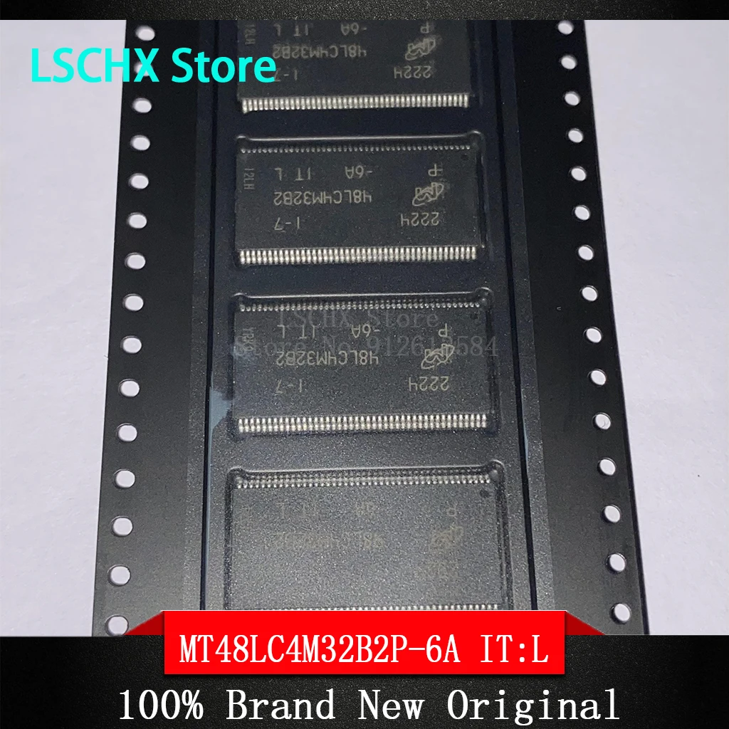 

MT48LC4M32B2P-6A:L MT48LC4 TSOP86 оригинальный новый