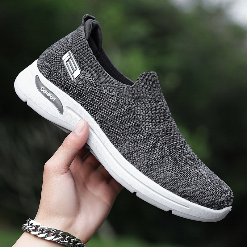 Summer Men Fashion Vulcanized Sneakers Platform Solid Color Flat Ladies Shoes Casual Breathable Wedges Ladies Walking Sneakers