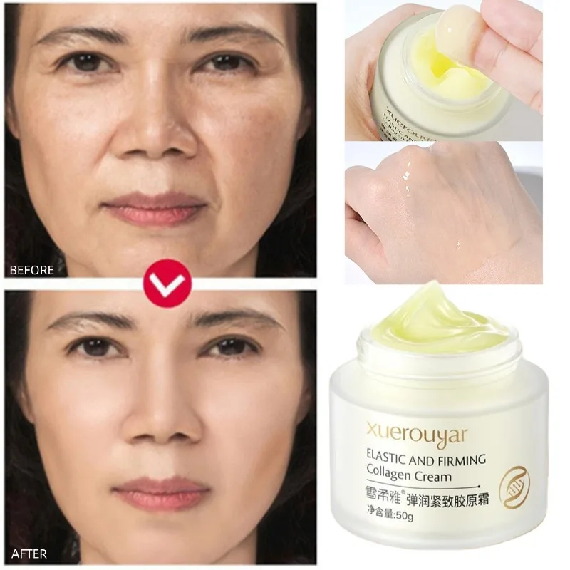 

Butter Collagen Repair Cream 50g Whitening Face Cream Anti Wrinkle Day Night Moisturizer Cream Skin Care Shrink Pores