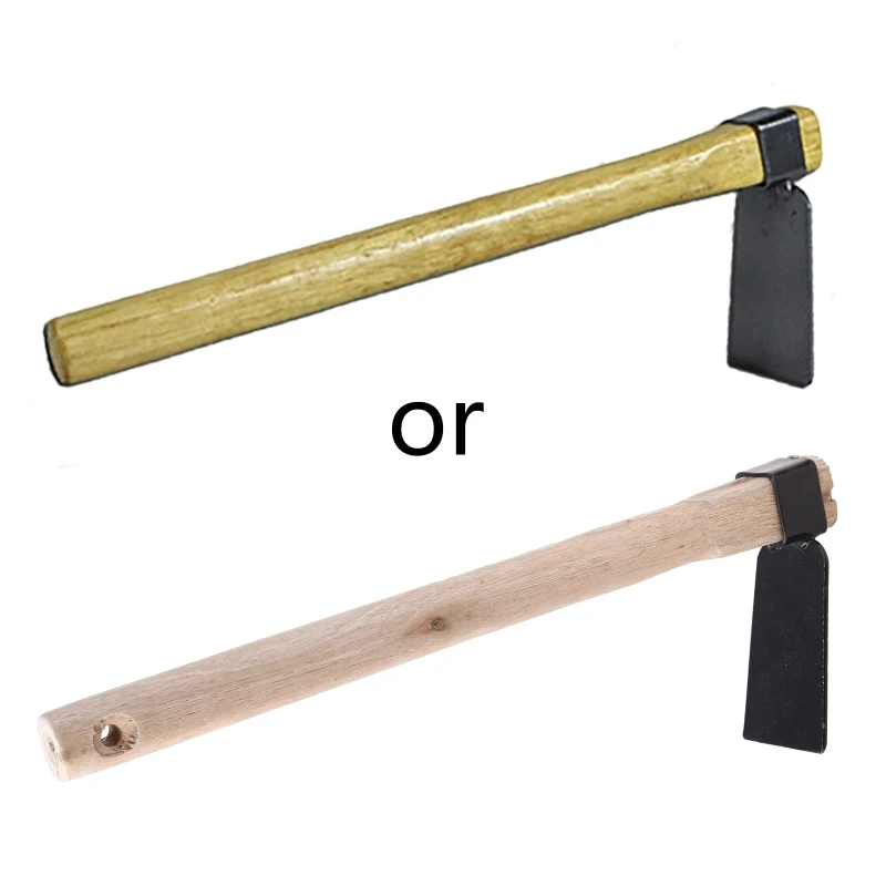 35cm Vegetable Gardening Hoe Garden Tools Garden Hoes Single Headed Weeding Tool 2