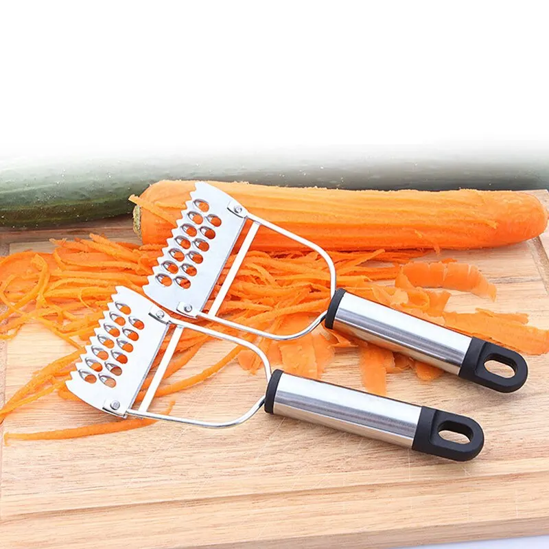 Fruit Vegetable Peeler Single Stainless Steel Peeler Multifunctional Shredder Home Kitchen Accessories