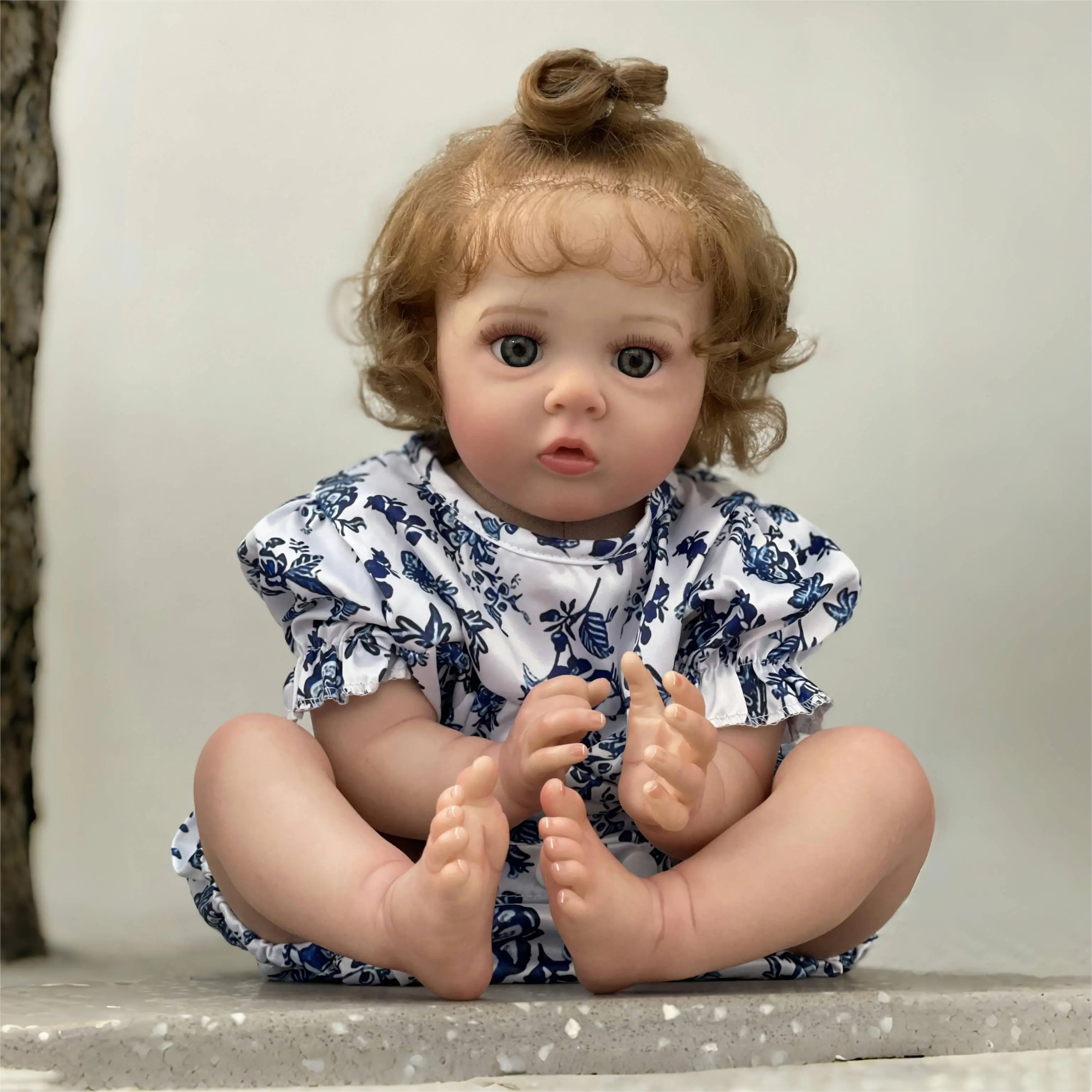 50CM-Adorable-Tiffany-Reborn-Baby-Dolls-Handmade-Painted-Realistic-Bebe ...