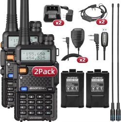 High Power Dual Band Long Range Portable Walkie Talkie Radio - EURO (2X 8W - H - 771 - MIC - C)