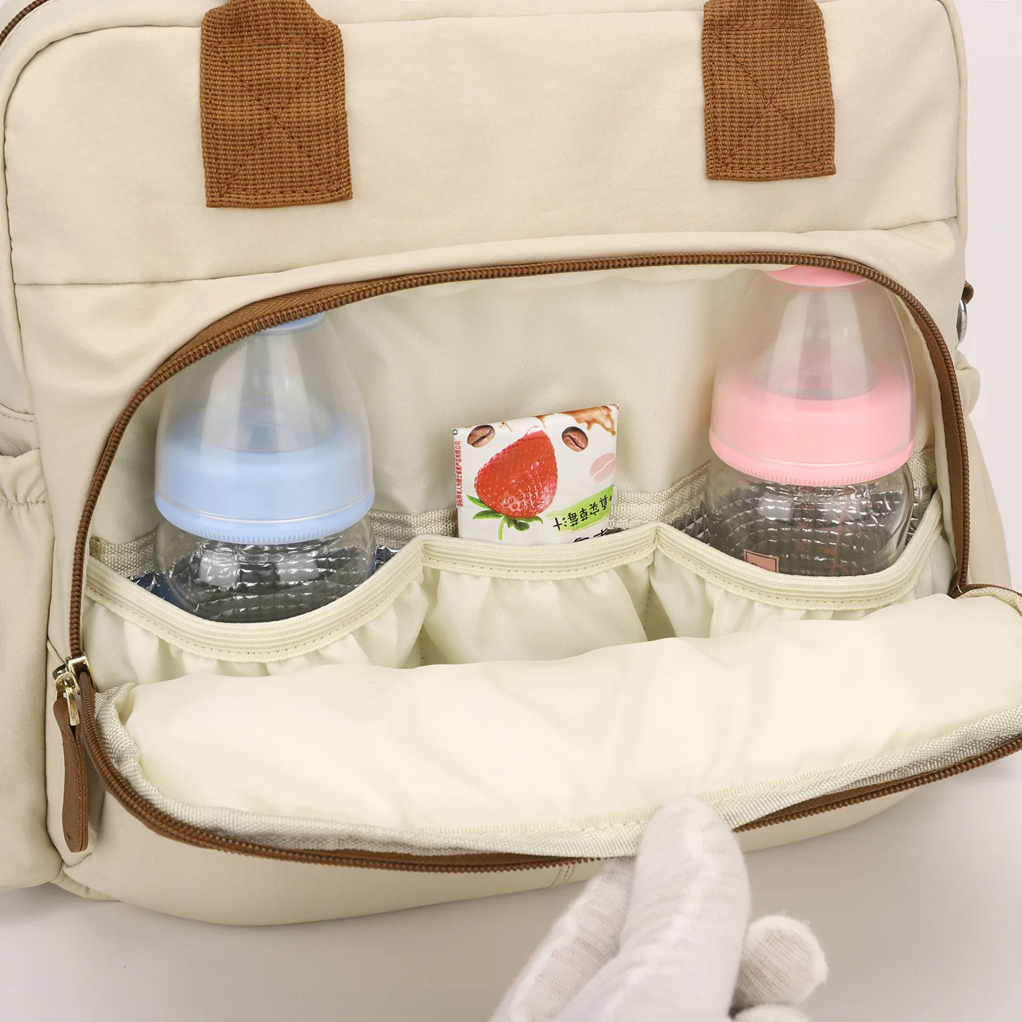 Personalised Maternity Bag For Baby Items With Custom Name Large_voghion.com