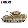Tank 1/16 M2a2 Infantry 2.4g Smoke Rc Car Simulation Model Acoustic And Optical Tracked Off Road Climbing Birthday Gifts Toys 2