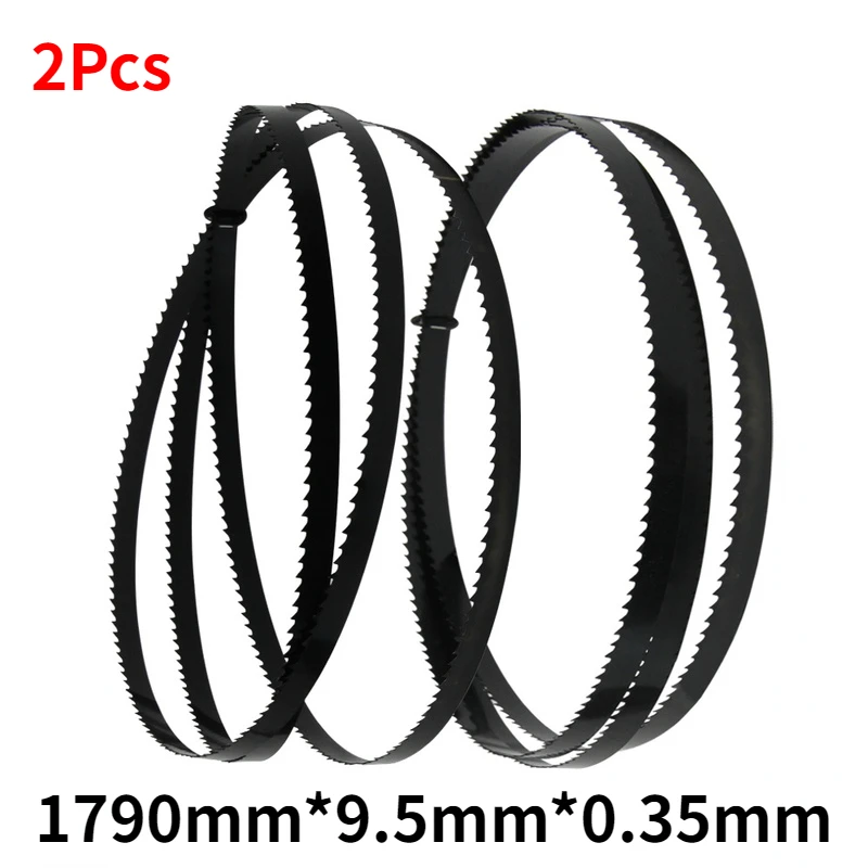 2 Pz Per 10 "Scheppach Hbs250 Hbs261 Artigiano 921400 Fox F28-186A Axminster Sega A Nastro 1790Mm Lama Per Sega A Nastro 1790Mm * 9.5Mm * 0.35Mm