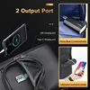 BOPAI Wholesale Bopaihandmade Debossed Traveler Men 15.6 Inch Laptop Cowhide Impermeavel Charging Business Backpack Multi-pocket 3