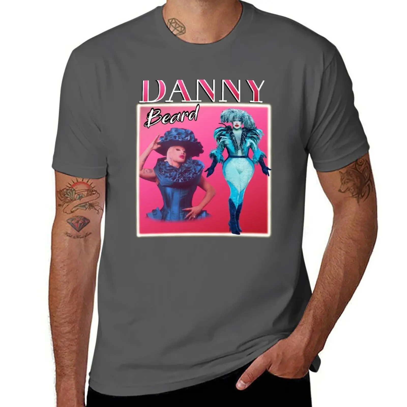 

New Danny Beard drag queen T-Shirt t-shirts man sublime t shirt heavyweight t shirts customized t shirts mens graphic t-shirts