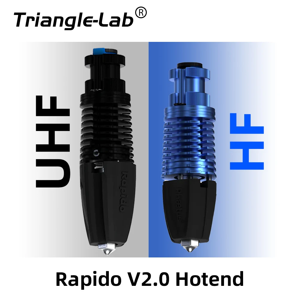 Trianglelab 新しい V2 Phaetus Rapido Hotend 2.0 HF 104NT PT1000