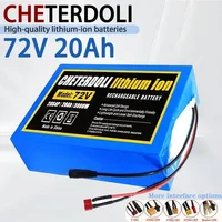 Batterie lithium-ion 72V 20Ah 20S4P 3000W avec BMS et chargeur 84V 3A haute puissance pour trottinette et conduites haute performance 2
