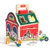 Baby Wooden Matching House Toys Montessori Toys Farm Animal Color Shape Sorting Building Blocks Early Education Games Gifts 5
