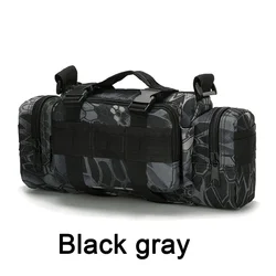 Outdoor Adventure Multi-Function Waist and Chest Bag (GRAY)