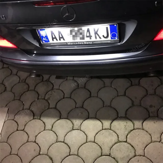 MEIHE 1 Paire 18 LED Lampe De Voiture Plaque D'immatriculation Lumière
