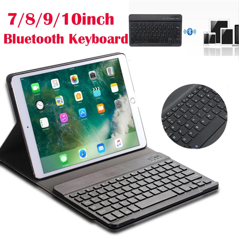 

7/8/9/10inch Ultra Slim iPad Tablet Bluetooth Keyboard Portable Wireless Keyboard for Table Laptop Smartphone iPad IOS Android