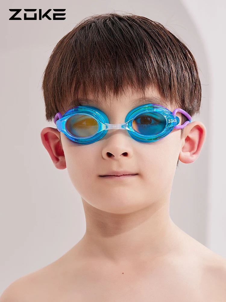 Zoke Kid Swimming Goggles Hd Waterproof Coating Diving Glasses Professional Swim Accessories 2