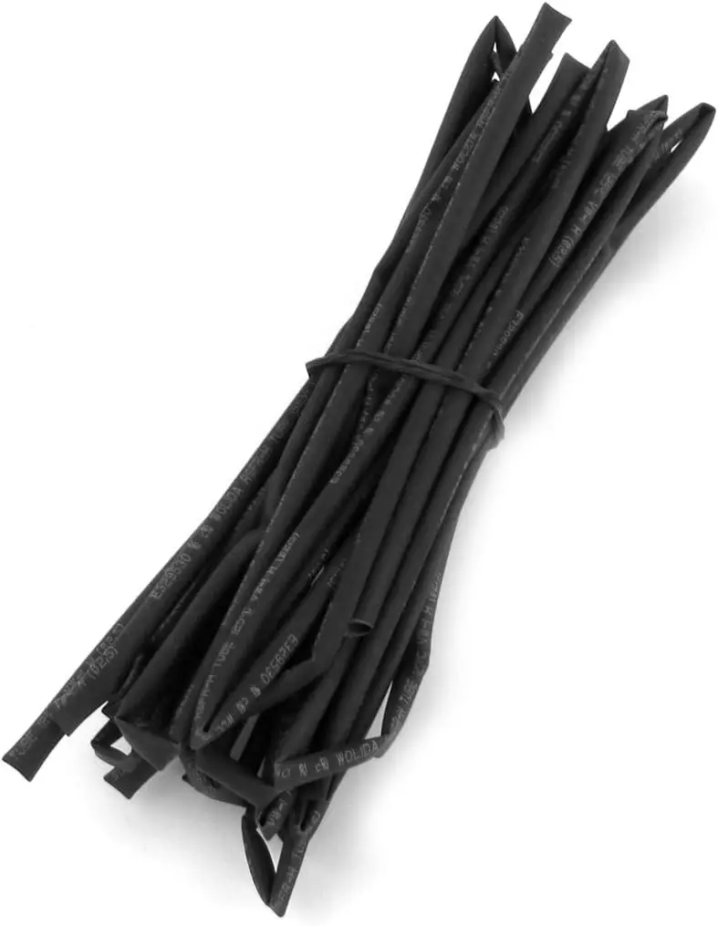 

Keszoox 2.5mm Dia. Black Heat Shrinkable Tube Shrink Tubing 5M 16.4Ft