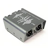 1 PCS Passive Dual 6.35Mm To XLR Audio Stereo Signal Isolator 2 In 2 Out Eliminator Box Plastic+Metal As Shown For DJ Mixer 1