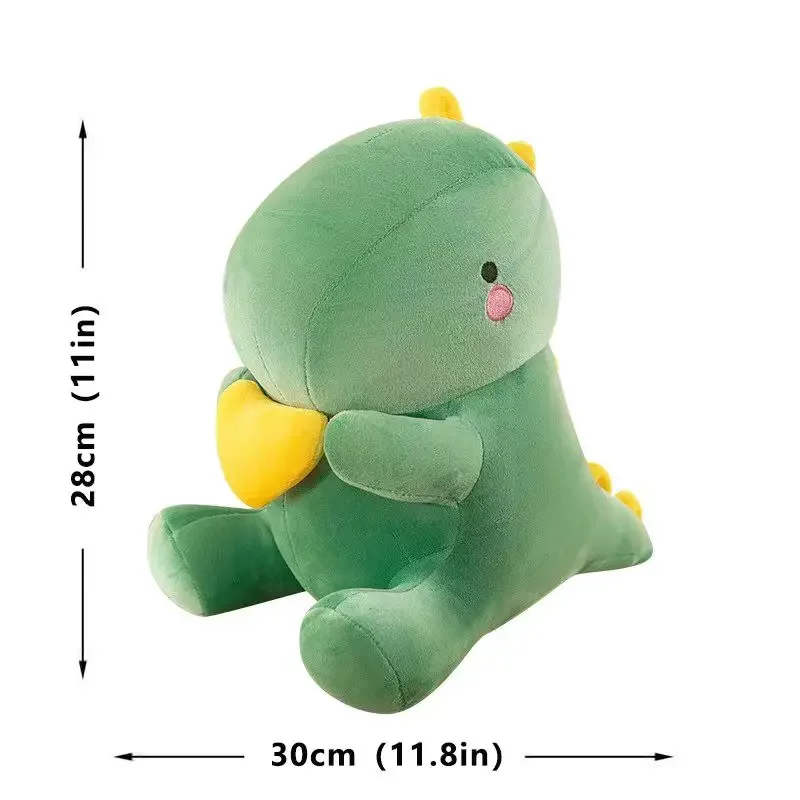 Kawaii Therapy Cotton Candy Dinosaur Hearts Plush (30cm)
