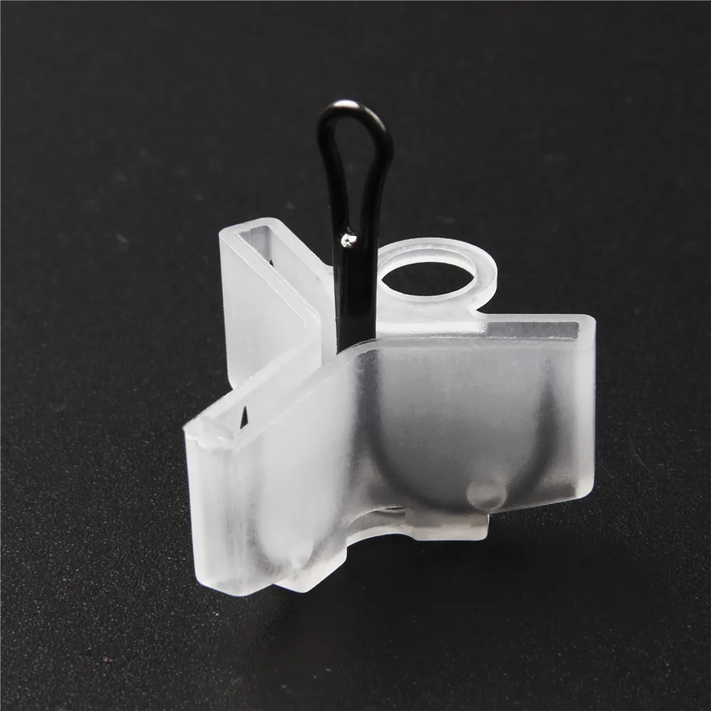 50Pcs Durable White Fishing Treble Hooks Covers Safety Protector Case Triple hook cover for lures Fishing Accessories Size 1#-5#
