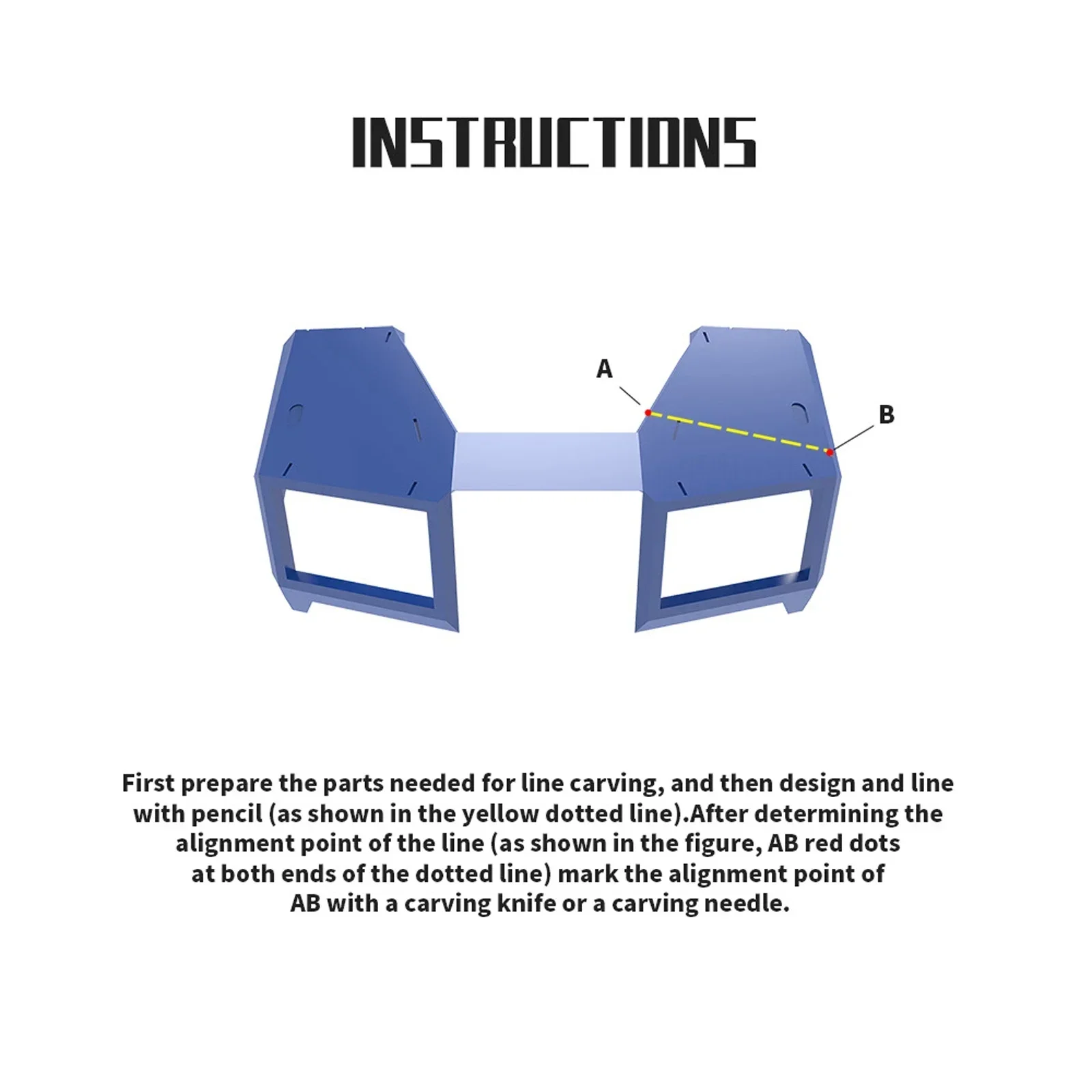 Precision Carving Guide Tape for DIY Craft and Hobby