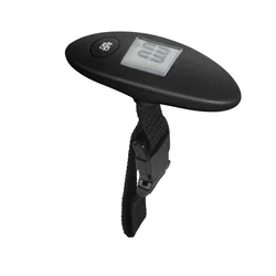 High - Precision Portable Digital Luggage Scale with LCD Display and Webbing Strap, 40kg Capacity (No Back light)