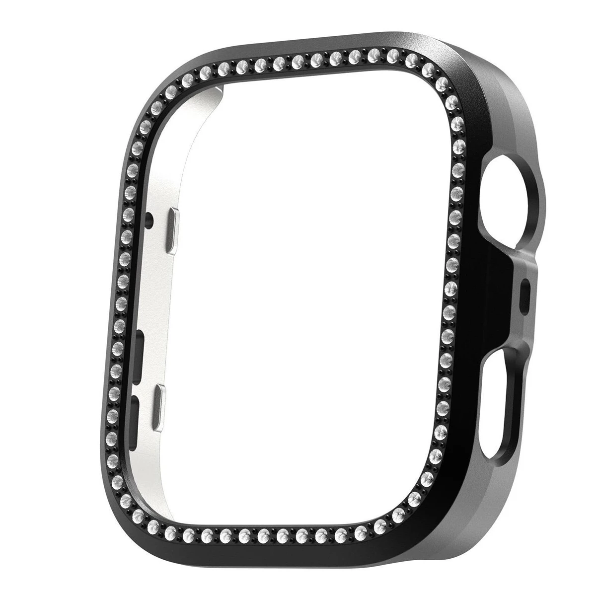 Diamond-Embellished All-Around Protective Watch Bumper Cover