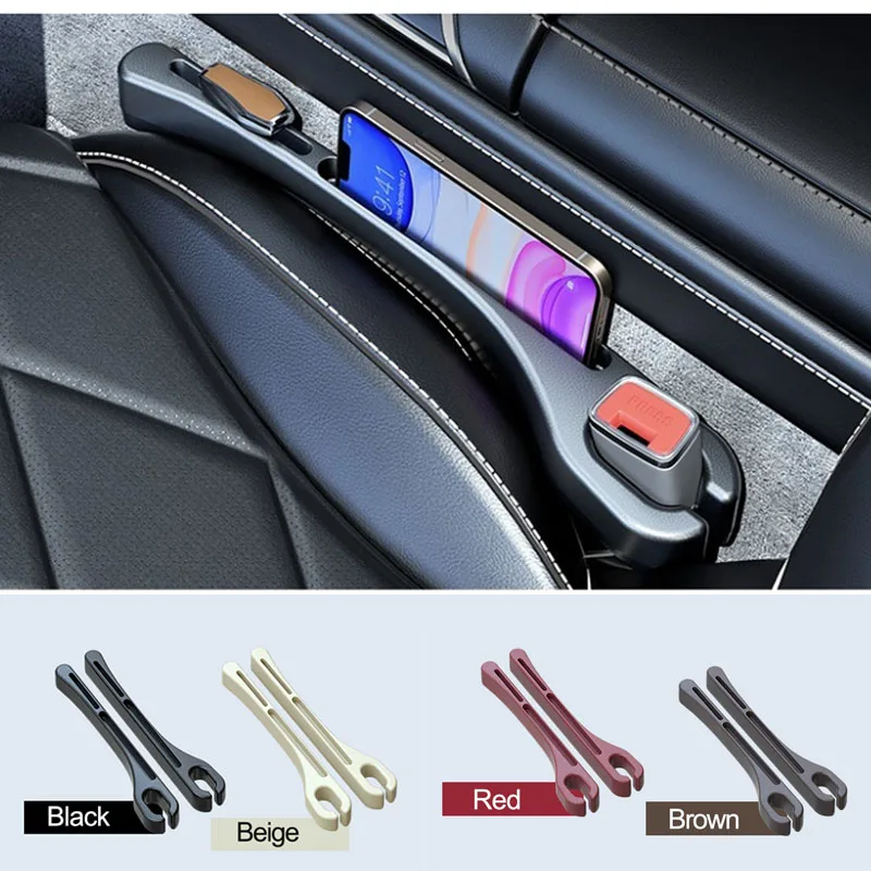 

Car Crevice Storage Plug Seat Gap Filler Side Seam Plug Strip Leak-proof Seat Gap Filling Strip Universal For Tesla