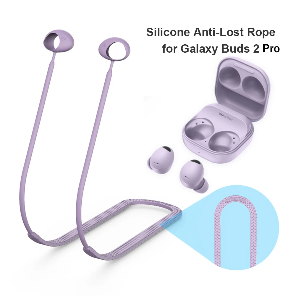 Antilost Strap For Samsung Galaxy Buds 2 Pro Earbuds Earphones Holder