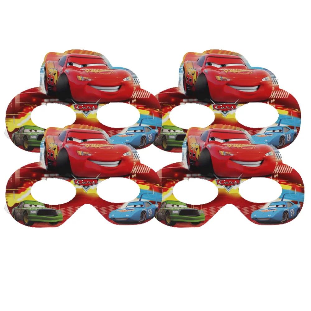 Cartoon Lightning McQueen Cars Happy Birthday Party Supplies Paper Cups Plates Baby Shower Kids Favor Supplies Tableware