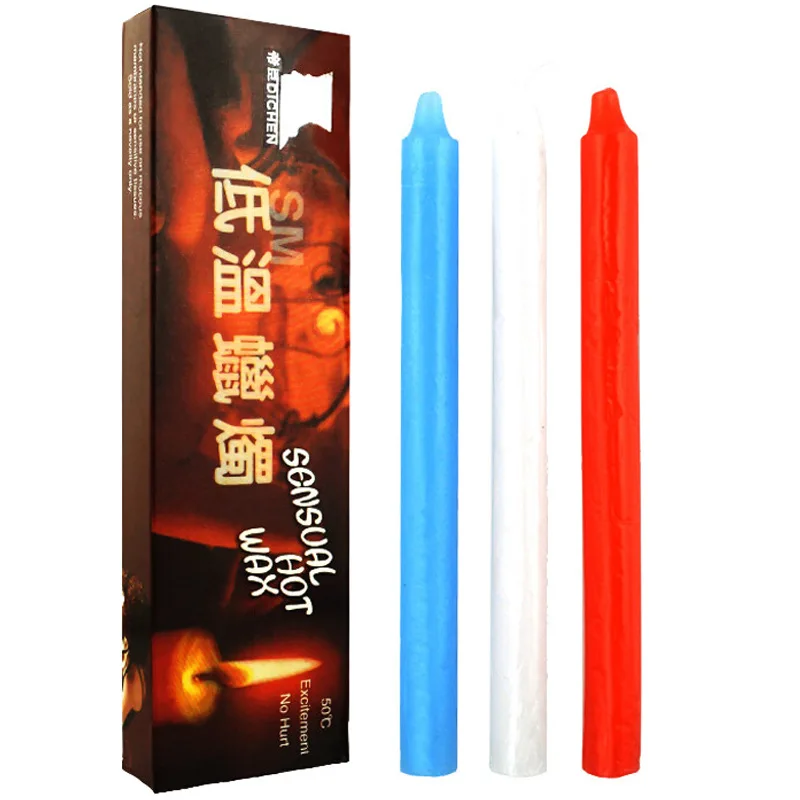 Sexy Candle Low Temperature Candle Bdsm Drip Wax Sex Toys for Adult Games Flirting SM Adult Toys Dripping Wax Game 3 Pcs sex candles