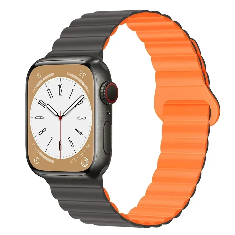Silicone Magnetic Loop Sport Bracelet