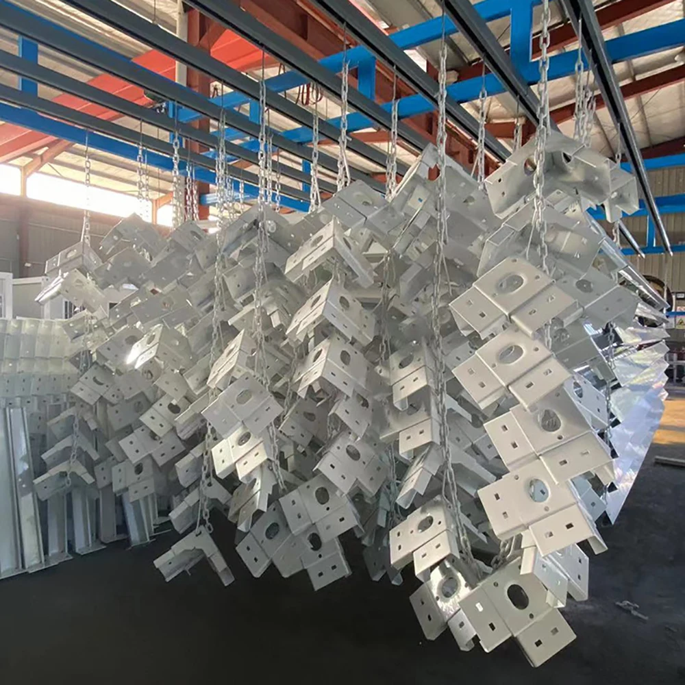 

Galvanized or Painted Container House Container Frame Metal Corners Piece Connection Angles for Sale