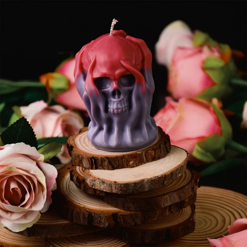 Skull Sexy Low Temperature Candles Sex Tools for Men and Women Aromatherapy Soy Wax Slightly Painful Wax Drip Sex Product