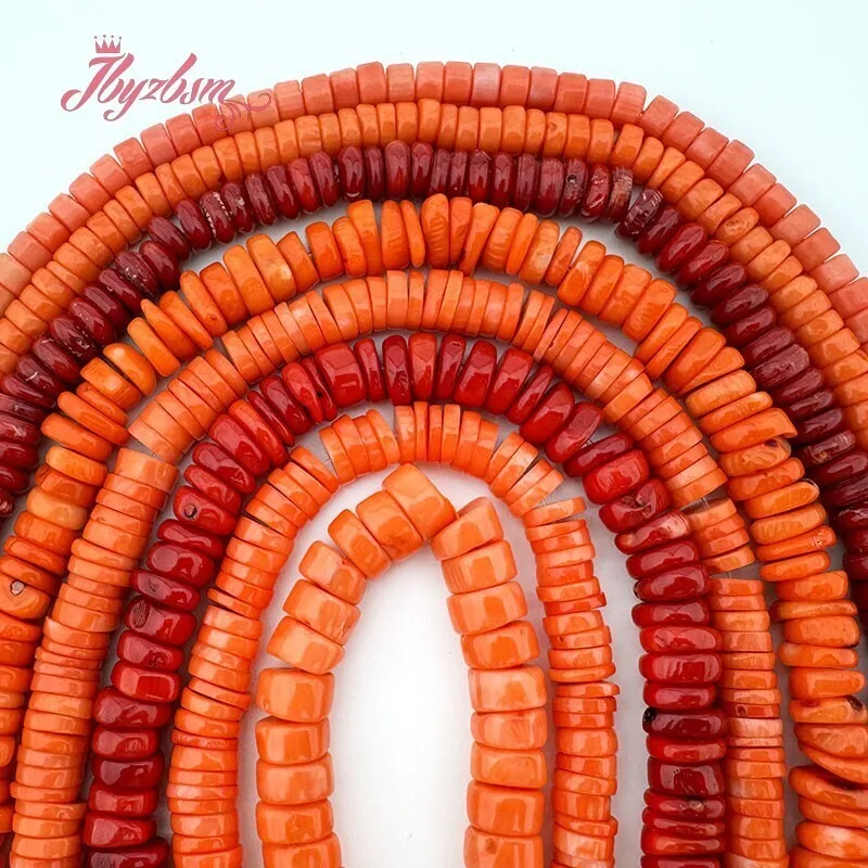 GEM-Inside Perles D'espacement Rondes Heishi En Pierre Semi