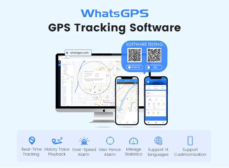 E-bike, táxi, dispositivo anti-roubo 2G GPS Tracker