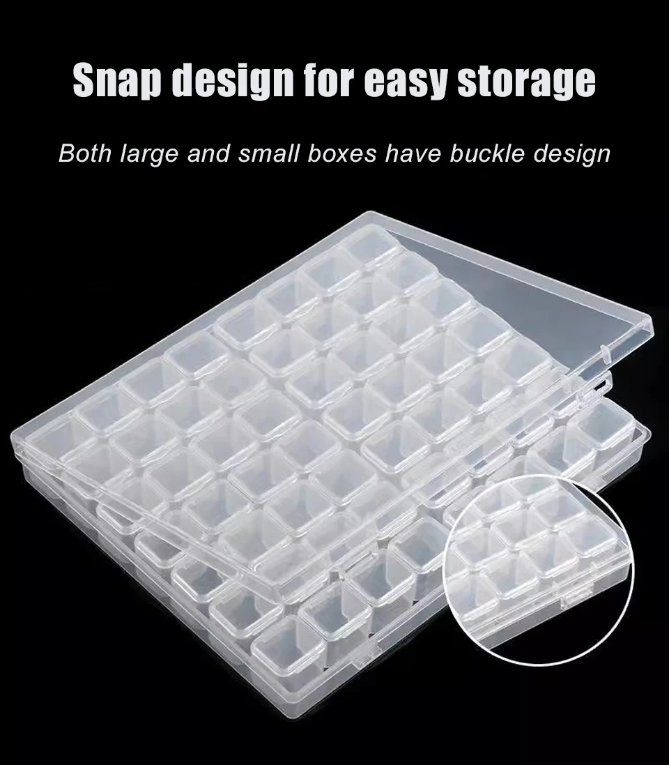 26/28/56 Raster Transparante Organizer Box Plastic Vierkant Verstelbare Organizer Opbergdozen voor Thuis Make-up Sieraden Accessoires