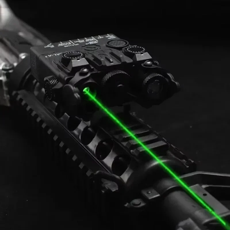 DBAL-A2/PEQ15 Laser Sight Flashlight Tactical Aiming AirsoftGunsWeaponAR/15 Rifle Light