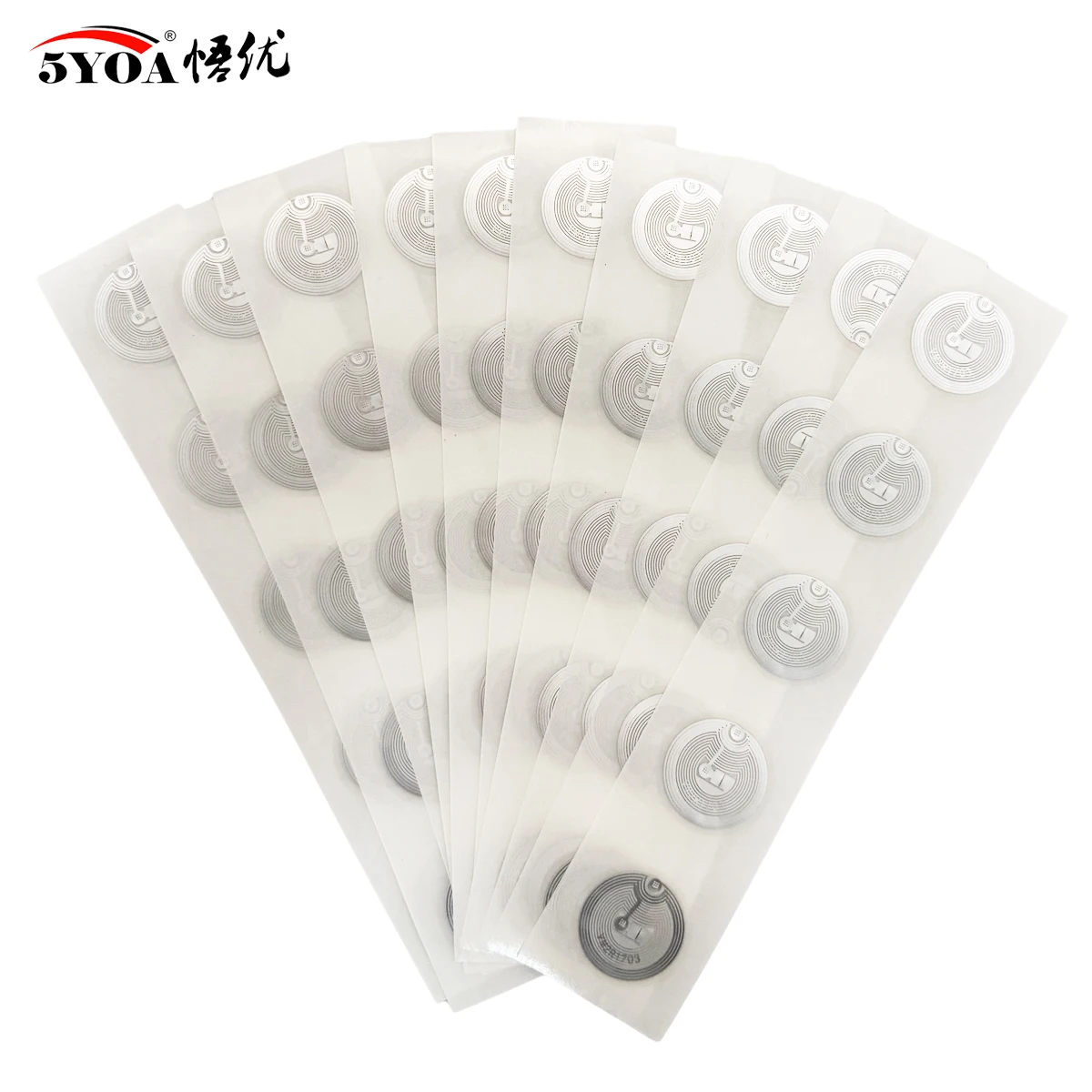 5YOA CUID Tag Gen2 13.56Mhz RFID Electronic Rewritable Smart Key NFC Clone Token ISO14443 Changeable Sticker IC Replica Badge 5
