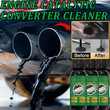 Catalytic Converter Cleaner Engine Boost Up Carbon Removal Reduce Fuels Consumption For Diesel &Engine Car Universal 1