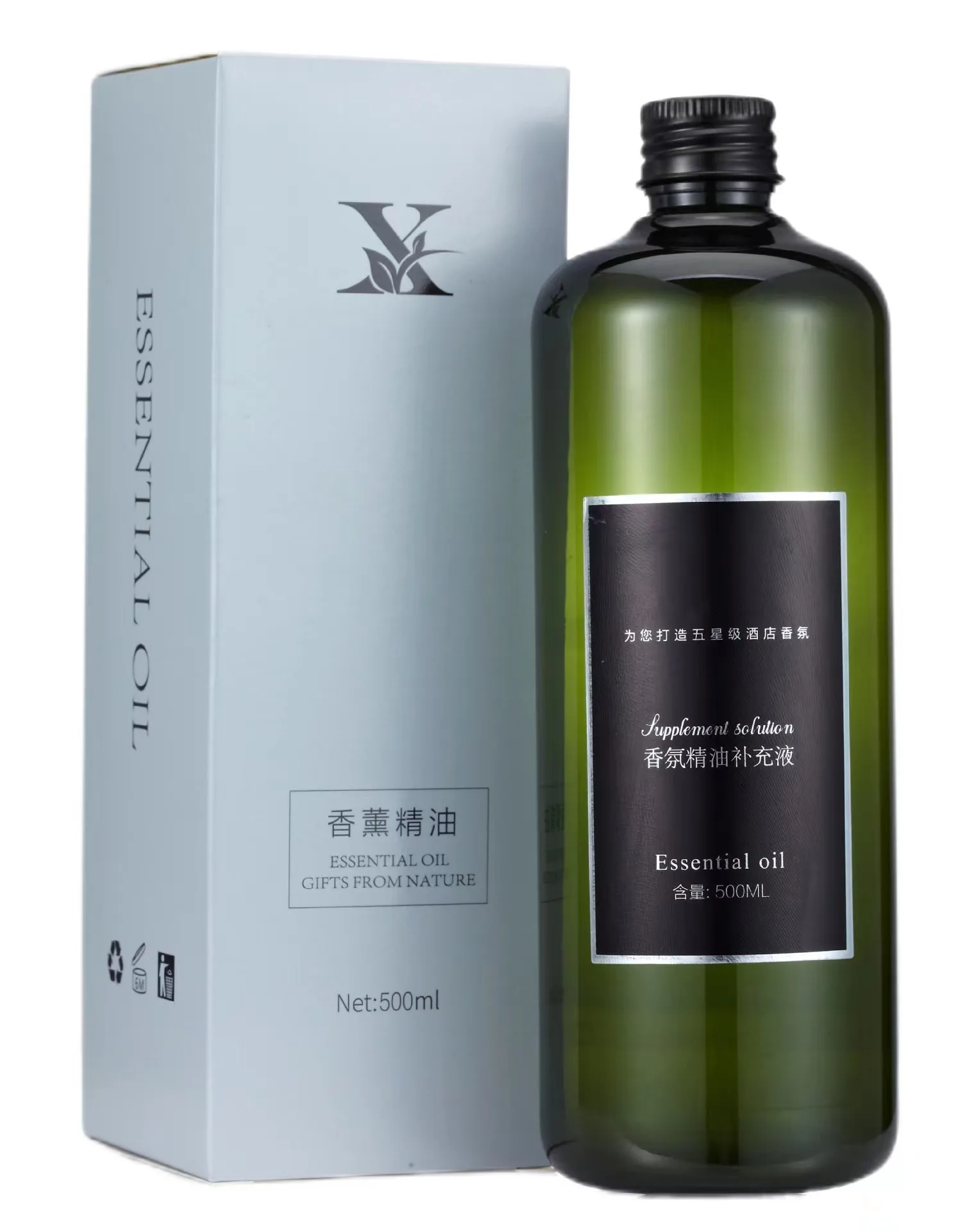 500ml Aromatherapy Essential Oil Supplement Liquid Air humidifier Aroma Machine Diffuser Ritz Carlton Oil Home Perfume