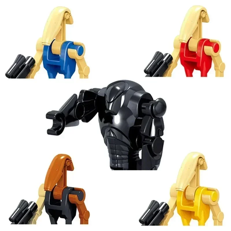 

C009-C014 Star Wars Battle Droid Building Block Mini Robot Figure Toy Bricks Assembling Doll Building Blocks Birthday Present