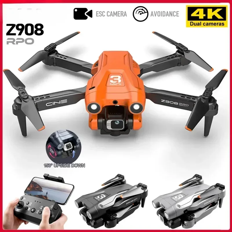 

Remote Control Obstacle Avoidance Drones Helicopter Z908 Pro RC Quadcopter 4K Professional Camera Drone RC Dron