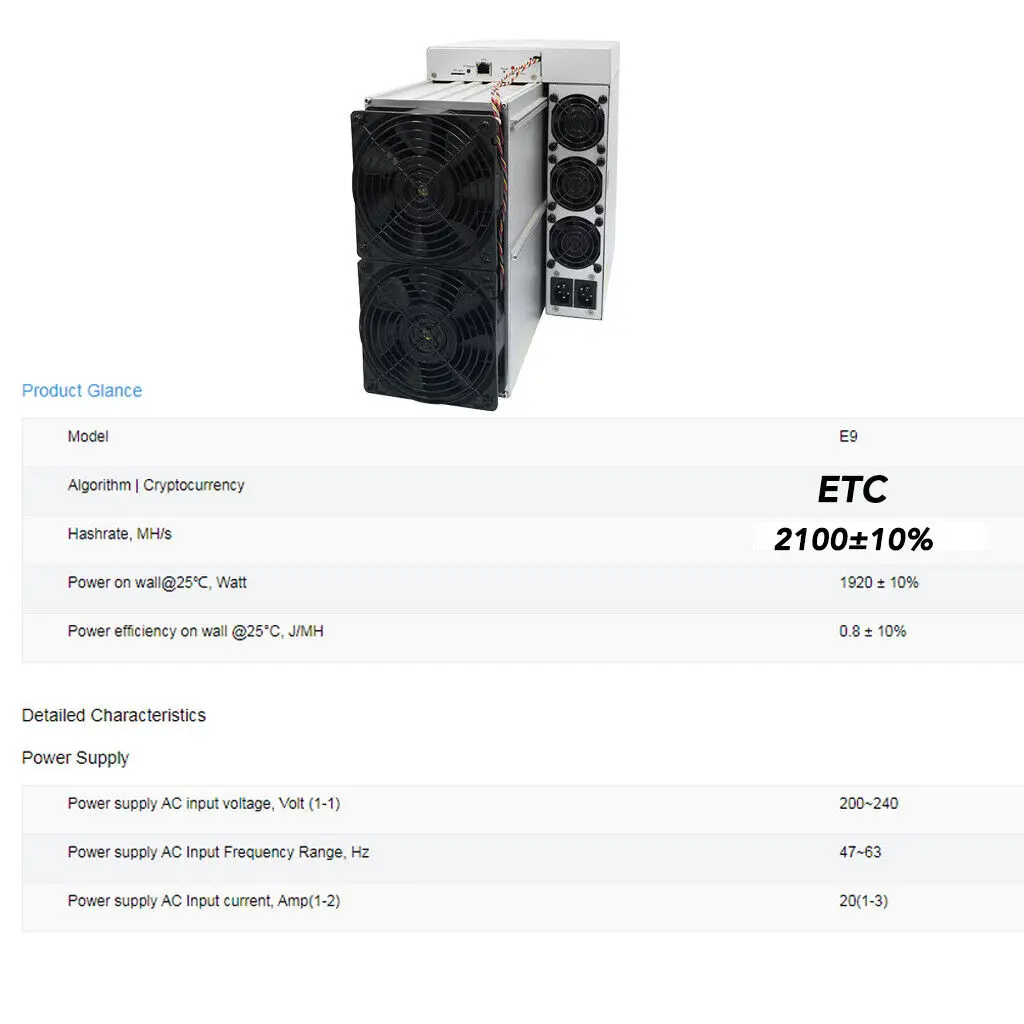 

buy 2 get 1 free Discount sale New Antminer E9 Pro 3680MH/s Bitmain etc miner ETHash