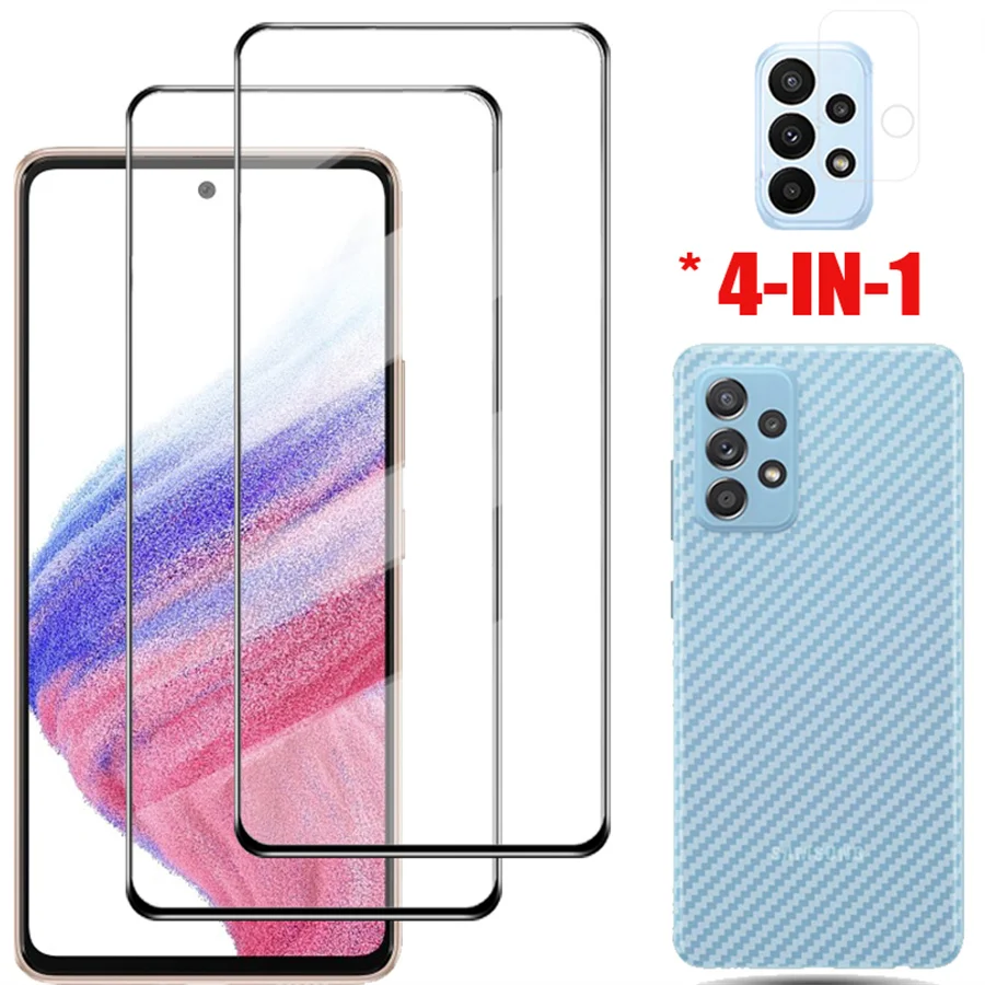 Vetro Galaxy A53 Samsung A-52,Vetro Temperato Samsung A52 Protezione Dello Schermo Samsung Galaxy A53 5G Vetro Pellicola Protettiva Frontale Samsung A