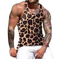 Man Tank Tops 3D Digital Printing Vest Summer Fashion And Leisure O Neck Male Clothing Bodybuilding Singlets Fitness Vest 2022 - Image 3
