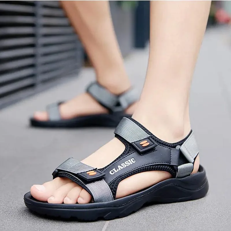 

Mens Sandals Summer Leisure Beach Holiday Sandals Men Shoes 2023 New Outdoor Male Retro Comfortable Casual Sandals Men Sneakers