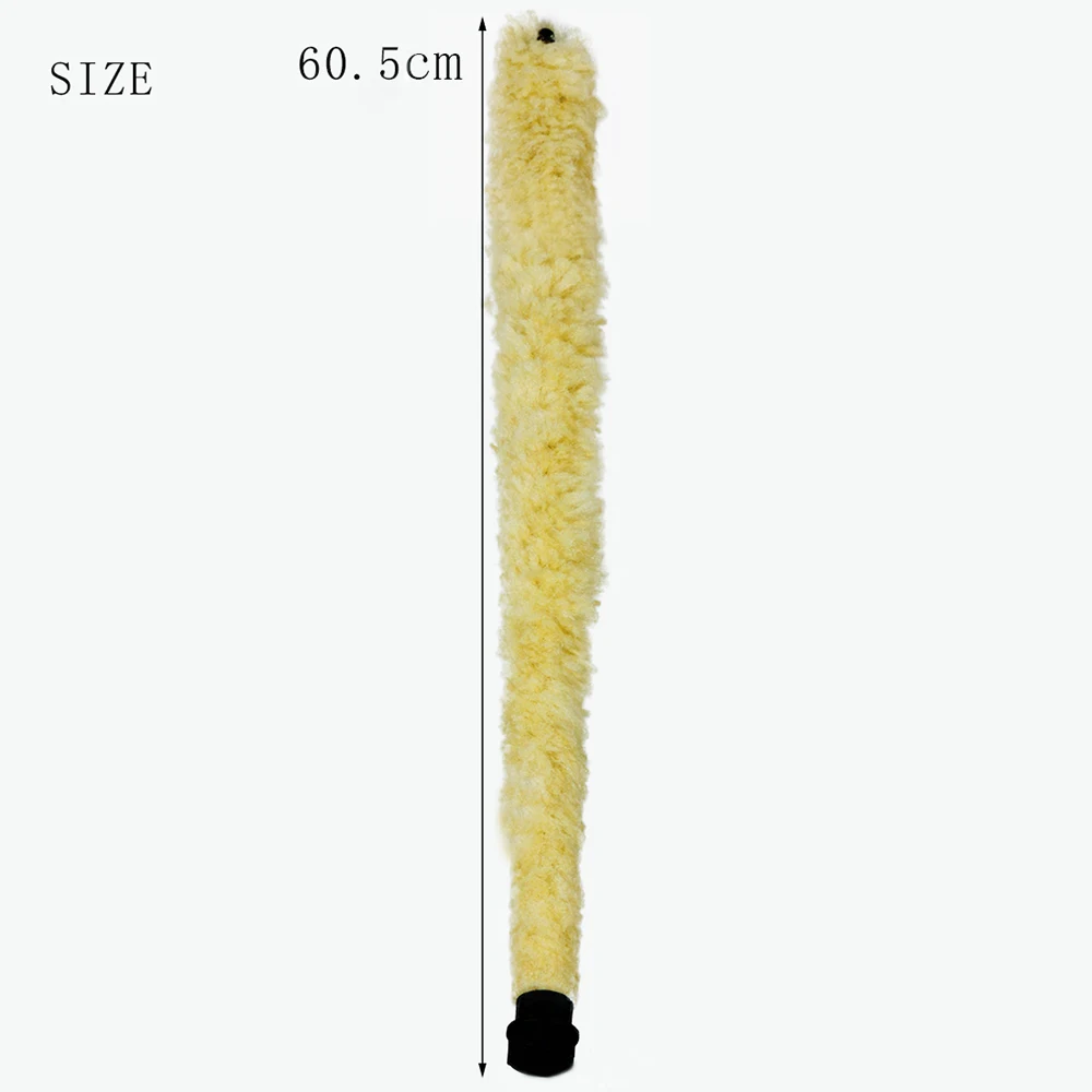 Saxophone Cleaning Yellow Brush Water Absorbing Brush saxophone accessories saxophone cleaning tools Applicable to Sub Alto Tenor Soprano Sax Woodwind Instrument